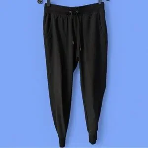 lululemon Classic Lightweight Black Womens Joggers Sz XS
